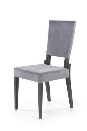 Krzesło Adrien szare/ grafitowy