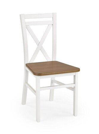 Krzesło Alaska białe/ olcha