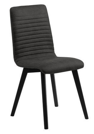 Krzesło Arosa Anthracite/ Black tapicerowane