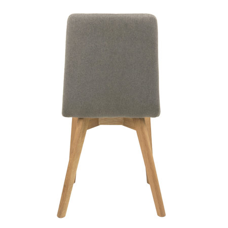 Krzesło Arosa Light Grey tapicerowane