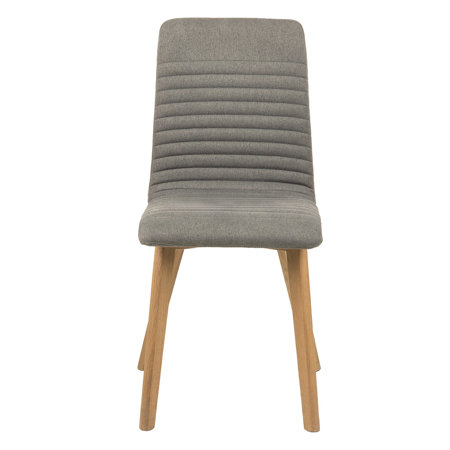Krzesło Arosa Light Grey tapicerowane