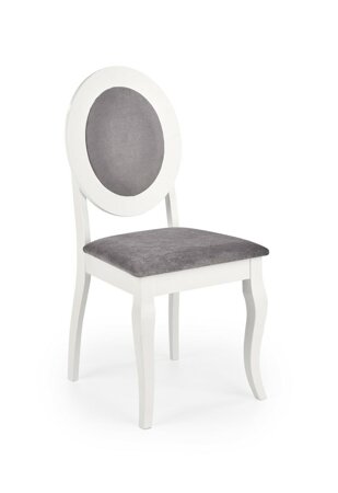 Krzesło Baron białe/ szare