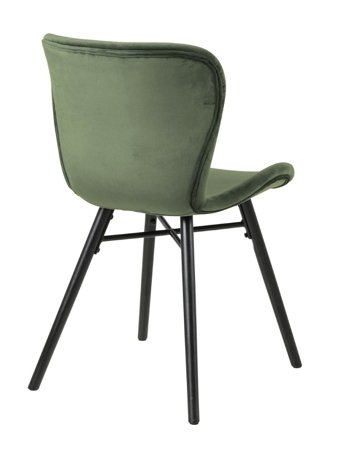 Krzesło Batilda VIC forest green tapicerowane