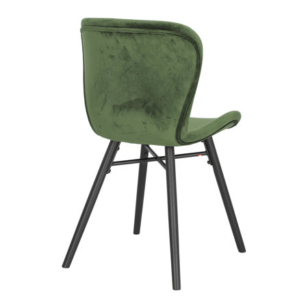 Krzesło Batilda VIC forest green tapicerowane