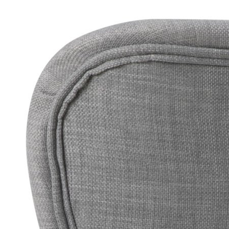 Krzesło Batilda light grey tapicerowane