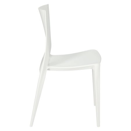 Krzesło Bee inspirowane Bellini Chair białe
