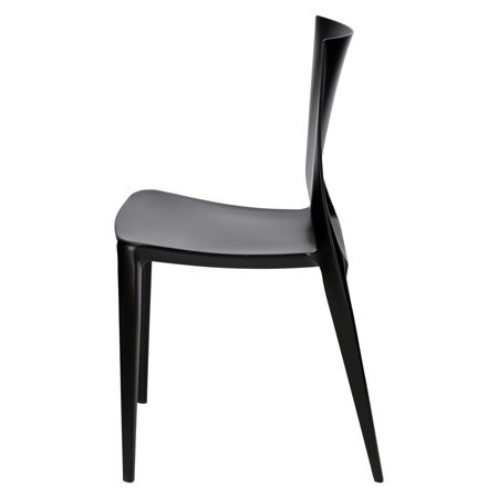 Krzesło Bee inspirowane Bellini Chair czarne