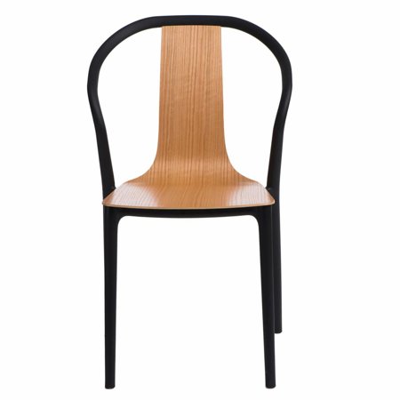 Krzesło Bella czarne/naturalne outlet