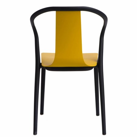 Krzesło Bella czarne/żółte Outlet