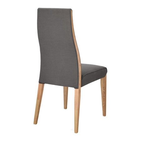 Krzesło Bianca Grey tapicerowane