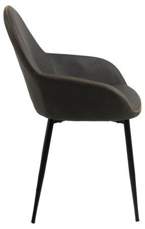 Krzesło Candis Dove Grey PU tapicerowane