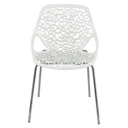 Krzesło Cepelia inspirowane projektem Caprice białe