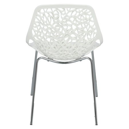 Krzesło Cepelia inspirowane projektem Caprice białe