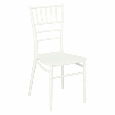 Krzesło Chiavari białe z tworzywa
