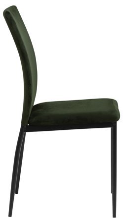 Krzesło Demina olive green tapicerowane