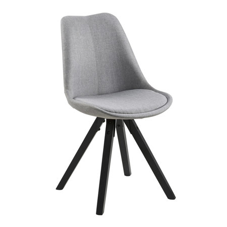 Krzesło Dima light grey/black