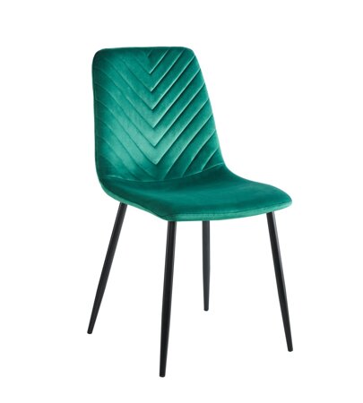 Krzesło Herman Velvet zielone