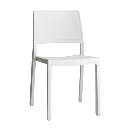 Krzesło Kate białe z tworzywa