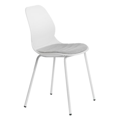 Krzesło Layer Tap 4 białe z tworzywa