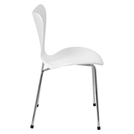 Krzesło Martinus białe z tworzywa