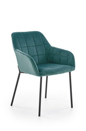Krzesło Minnesota zielone/czarne