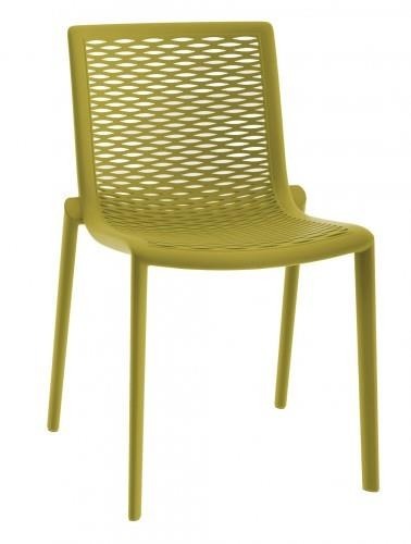 Krzesło NetKat zielone z tworzywa