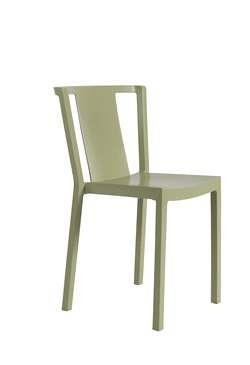 Krzesło Neutra zielone z tworzywa