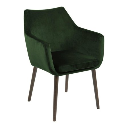 Krzesło Nora VIC Forest Green tapicerowane