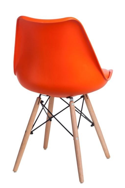 Krzesło Norden DSW PP pomarańcz. 1614