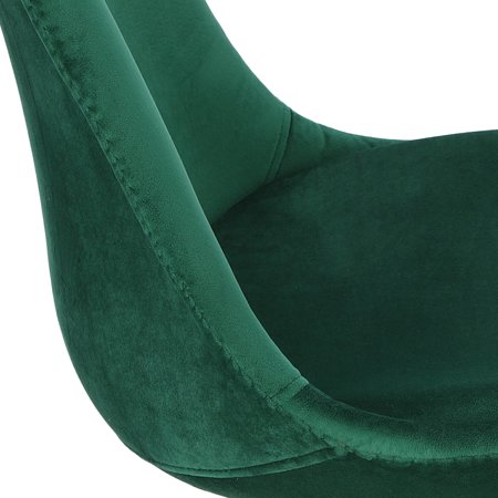 Krzesło Norden Star Velvet zielony