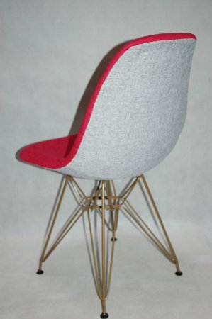 Krzesło P016 DSR Duo czerwono szare Outl