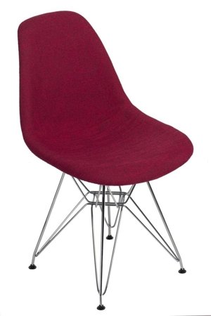 Krzesło P016 Duo inspirowane DSR szary/czerwony