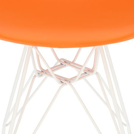 Krzesło P016 PP White pomarańczowe