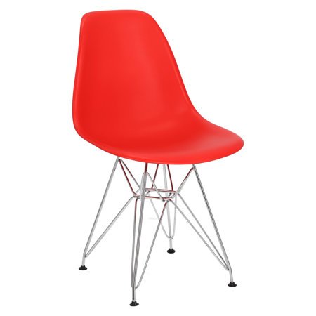 Krzesło P016 PP czerwony