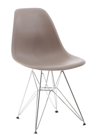 Krzesło P016 PP inspirowane DSR beżowy ciemny