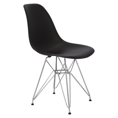 Krzesło P016 PP inspirowane DSR czarny