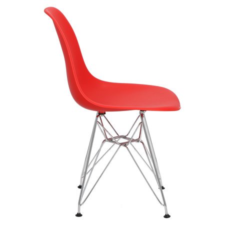 Krzesło P016 PP inspirowane DSR czerwony