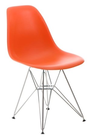 Krzesło P016 PP inspirowane DSR pomarańczowy