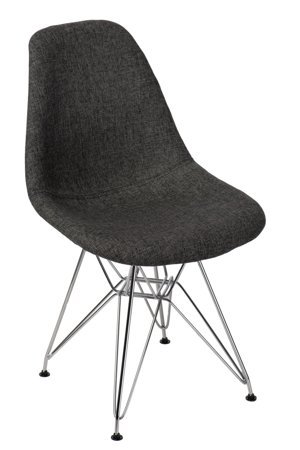 Krzesło P016 Pattern inspirowane DSR szary ciemny