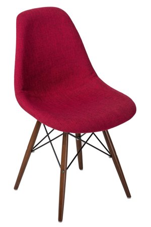 Krzesło P016W Duo inspirowane DSW dark szary/czerwony