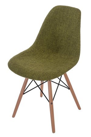 Krzesło P016W Duo inspirowane DSW szary/zielony