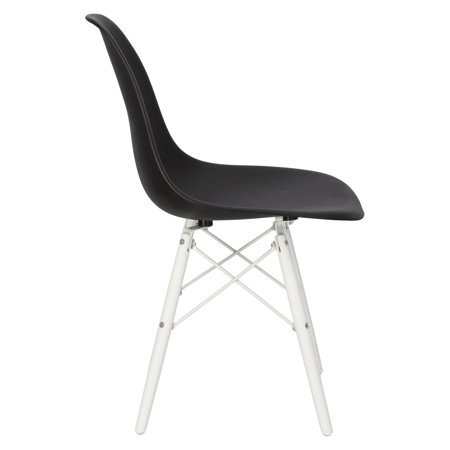 Krzesło P016W PP inspirowane DSW white/czarny
