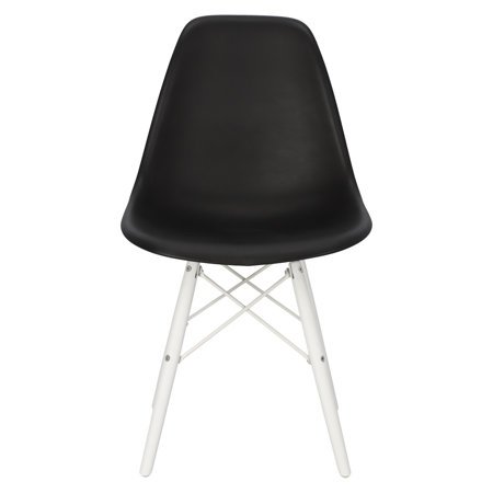 Krzesło P016W PP inspirowane DSW white/czarny