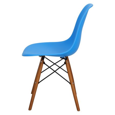 Krzesło P016W PP inspirowany DSW dark niebieski ciemny