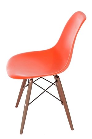 Krzesło P016W PP inspirowany DSW dark pomarańczowy