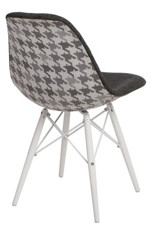 Krzesło P016W Pattern inspirowane DSW szary/white