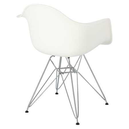 Krzesło P018 PP inspirowane DAR białe