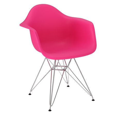 Krzesło P018 PP inspirowane DAR różowe