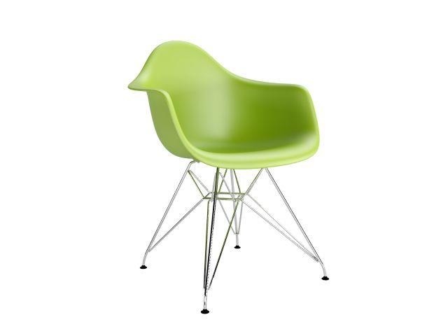 Krzesło P018 PP inspirowane DAR zielone