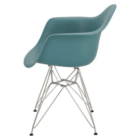 Krzesło P018 PP inspirowane DAR zielony ciemny